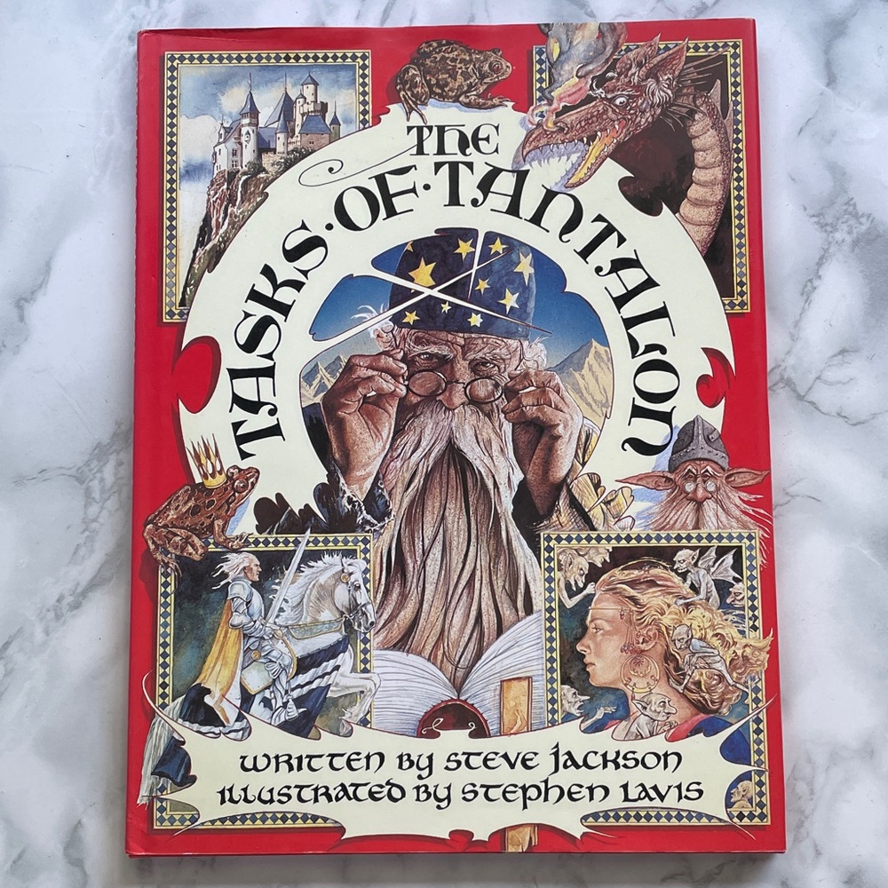 VTG The Tasks of Tantalon VGC Hardcover Book w Dust Jacket